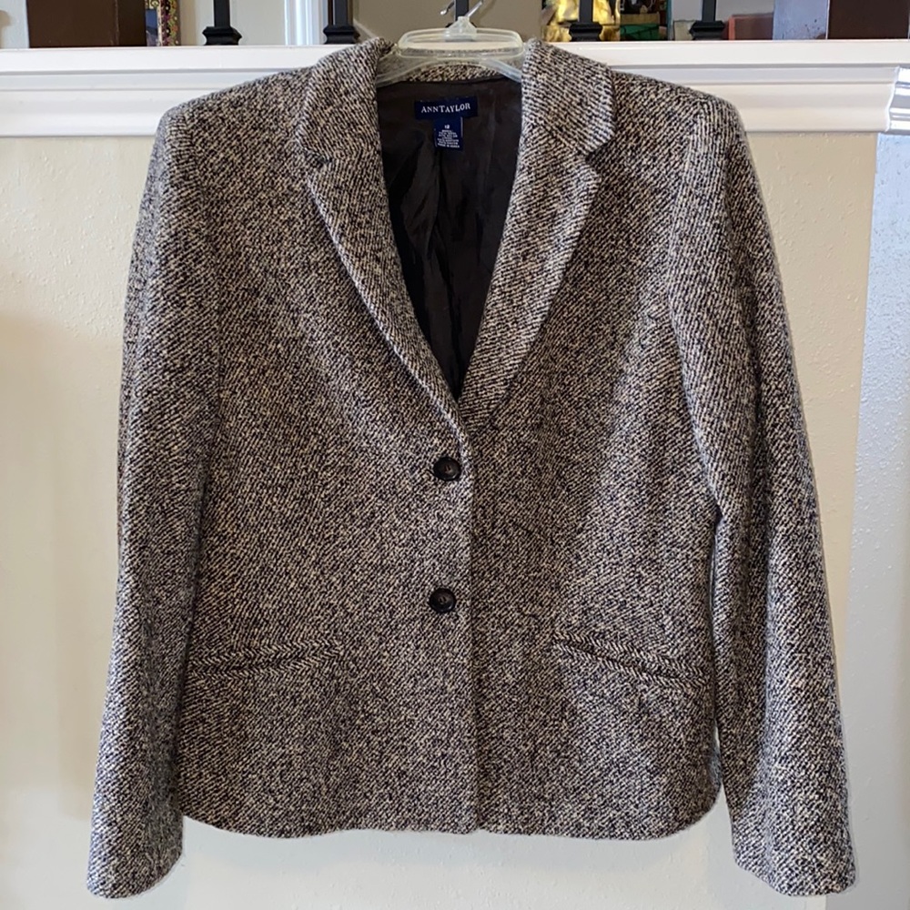 Ann Taylor wool suit jacket